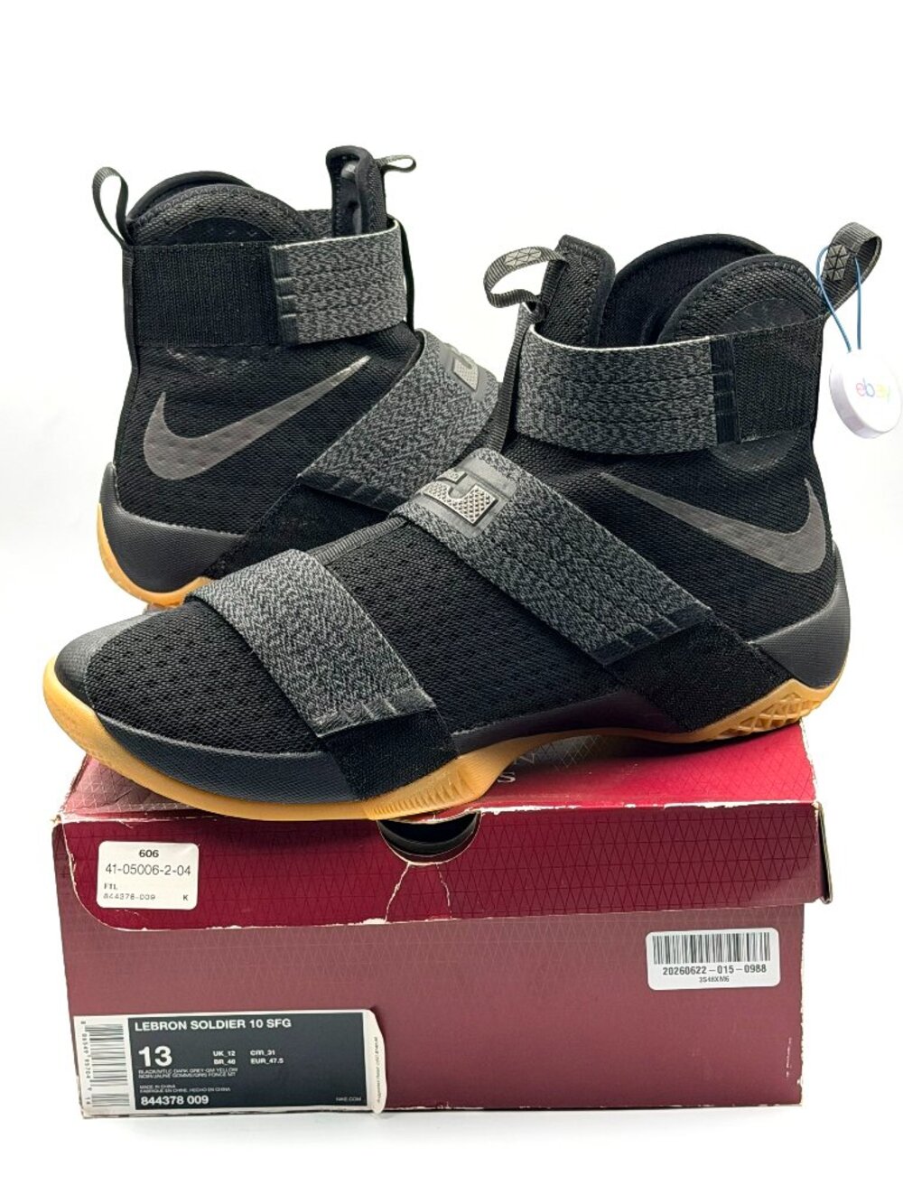 Nike LeBron Soldier 10 SFG 'Black Gum'